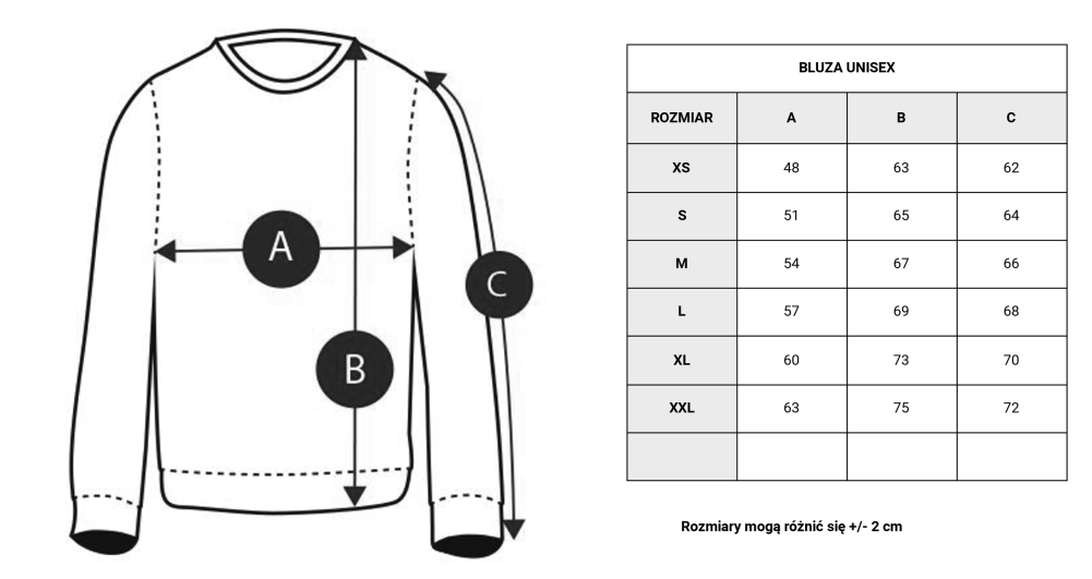 bluza rozm uniwersal